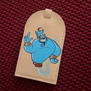 HAND PAINTED Custom Genie Luggage Tag! NWT